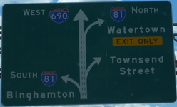 I-81/I-690, Syracuse, NY