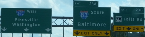 I-695 Exit 23, MD