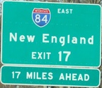 17 mi so. of I-84 on I-87 NY Thruway