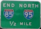 I-85 North Petersburg and I-95, VA