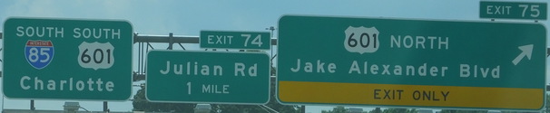 I-85 Exit 75 NC