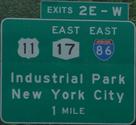 I-81 Exit 2 E-W, NY