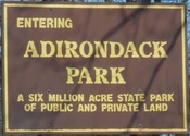 NB into Adirondack Park
