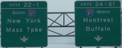 Exit 23 Thruway, Albany