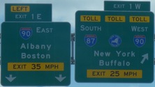 I-87 SB to I-90