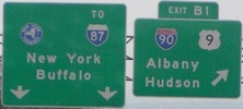 Exit B1 NYS Thruway