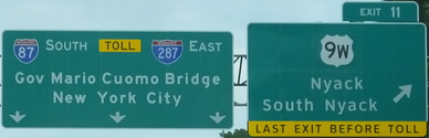 I-87 Exit 11, NY
