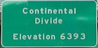 Continential Divide, MT