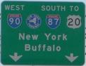 I-87 Exit 1N, Colonie, NY