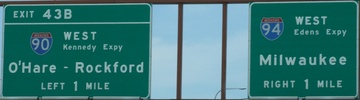 I-90/I-94 Split, Chicago (north)