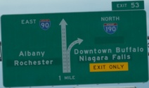 I-90 Exit 53, NY