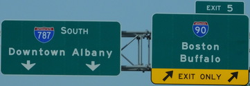 I-787 Exit 5 SB, NY