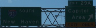 I-91 Exit 29A, CT