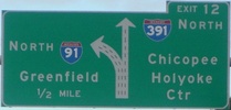 I-91 Exit 12, Springfield, MA