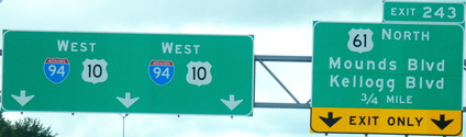 I-94 Exit 243 MN