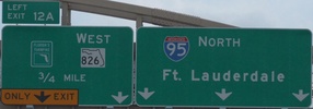 I-95 Exit 12, FL