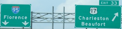 Exit 33 I-95, SC