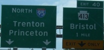 I-95 Exit 40, PA