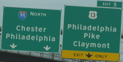 I-495 DE northern end