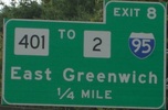 Exit 8 I-95 RI