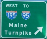 US 1 at I-195, ME