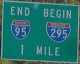 northern 'terminus' of I-95