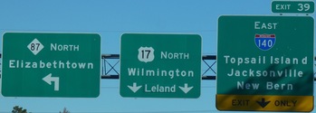 West end I-140, US 17