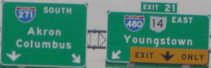 I-271 Exit 21 Northfield, OH