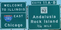 EB into Illinois