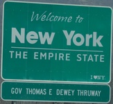 Entering NY NB