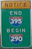 I-395 becomes I-290, Auburn