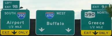 I-390/I-490, Rochester, NY