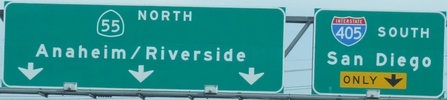 CA 55 Exit 5, Costa Mesa