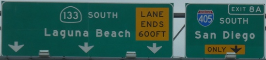 CA 133 Exit 8A