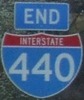 I-440 western terminus