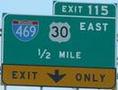I-69 Exit 115 Ft Wayne, IN