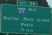 I-74 Exit 99, IL
