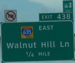 I-35E Exit 438, TX