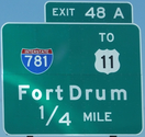 I-81 Exit 48A, NY