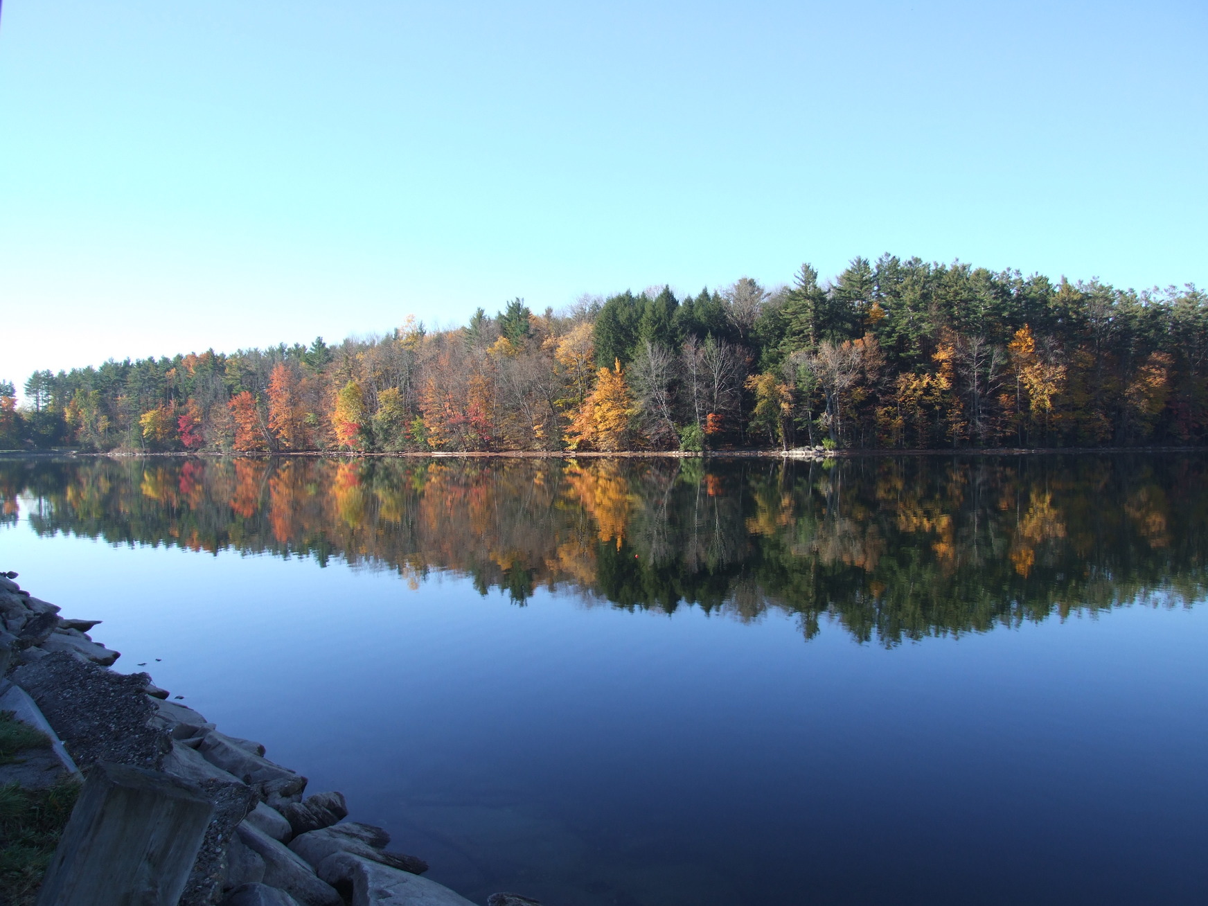 Laurel Lake, Lee, Massachusetts October 22, 2007