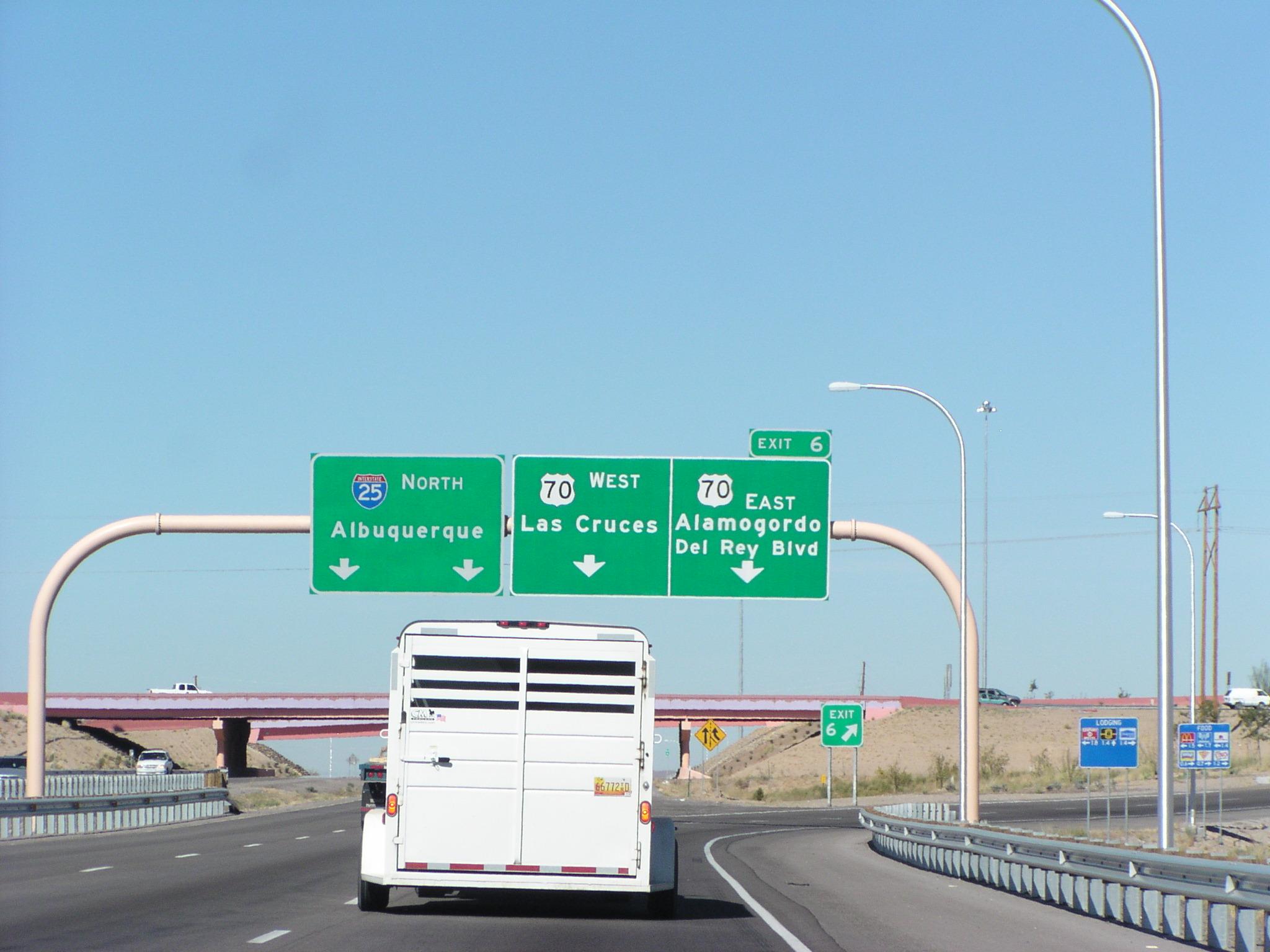 El Paso, Texas, to Albuquerque, New Mexico November 8, 2003