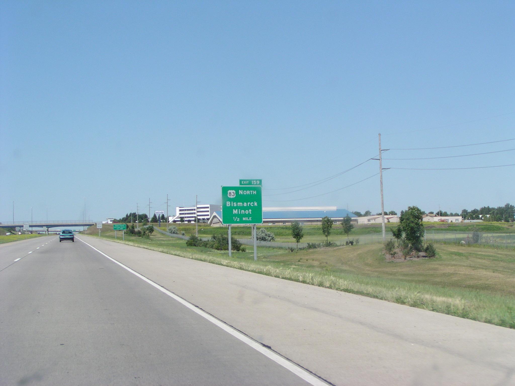 Fargo, North Dakota, to Billings, Montana July 13, 2003