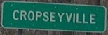 Entering Cropseyville westbound