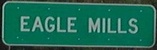 Entering Eagle Mills westbound