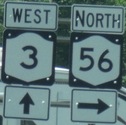 South end NY 56 in Sevey