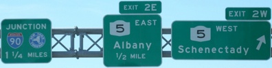 I-87 Exit 2, Colonie