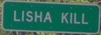 Entering Lisha Kill westbound