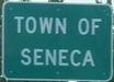 WB into Town of Seneca