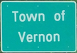WB into Town of Vernon