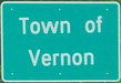 WB into Town of Vernon